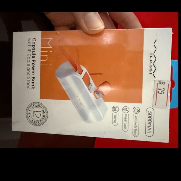 پاور بانک کپسولی و جیبی مدل Q12
