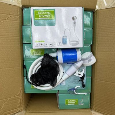 🚿🔋 دوش مسافرتی شارژی | حمام راحت، هرجا که باشید! 🏕️✨