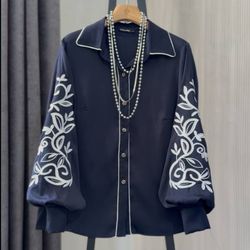 شومیز گلدوزی کد 1302