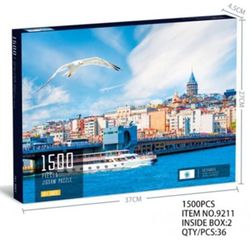 پازل طبیعت استانبول 1500 قطعه کد 9211