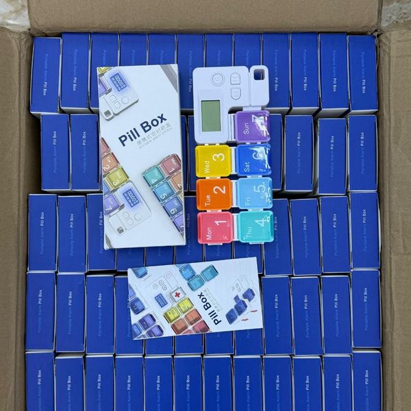 جعبه قرص هفتگی هوشمند (Pill Box) با آلارم یادآور