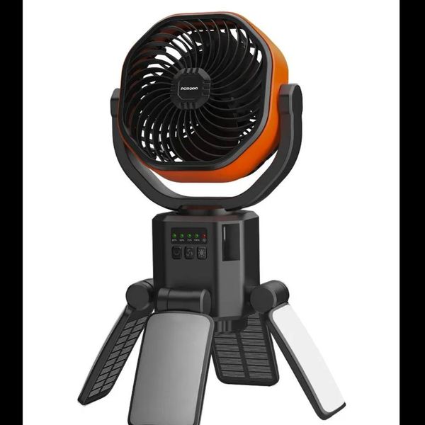 پنکه خورشیدی سفری پرودو Porodo Lifestyle Suncharge Outdoor Solar Fan |