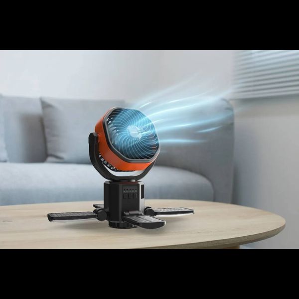 پنکه خورشیدی سفری پرودو Porodo Lifestyle Suncharge Outdoor Solar Fan |