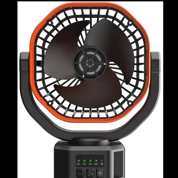 پنکه خورشیدی سفری پرودو Porodo Lifestyle Suncharge Outdoor Solar Fan |