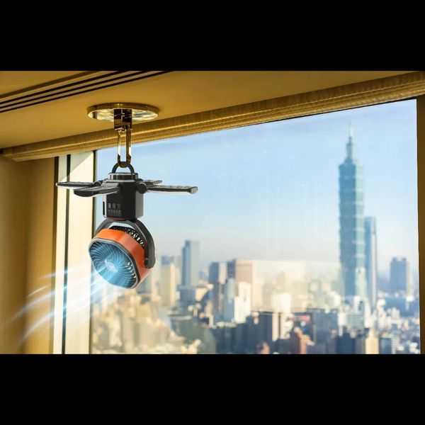 پنکه خورشیدی سفری پرودو Porodo Lifestyle Suncharge Outdoor Solar Fan |