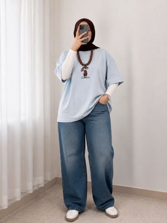 تیشرت طرح خرگوش کد 1316