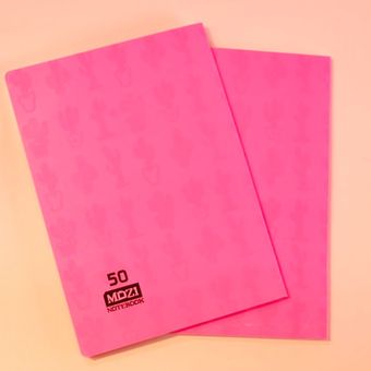 دفتر 50 برگ تک رنگ ته چسب 📒