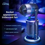 🚀🌬️✨ پنکه فضایی شارژی مدل RK-1 | سفر به دنیای تکنولوژی و خنکی! ✨🌬️🚀