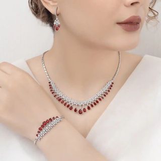 سرویس نقره تمام شرابه ای خوشه انگور