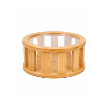 سبد نرده ای گرد 22 نایس وود کد 658