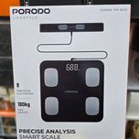 ترازو و آنالیزور هوشمند بدن Porodo مدل PDLFST089BK
