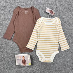 بادی نوزادی Lily&Dan بسته 2 عددی کد EU5686