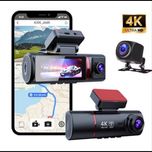 دوربین ثبت وقایع 4K ultra HDسه دوربینه