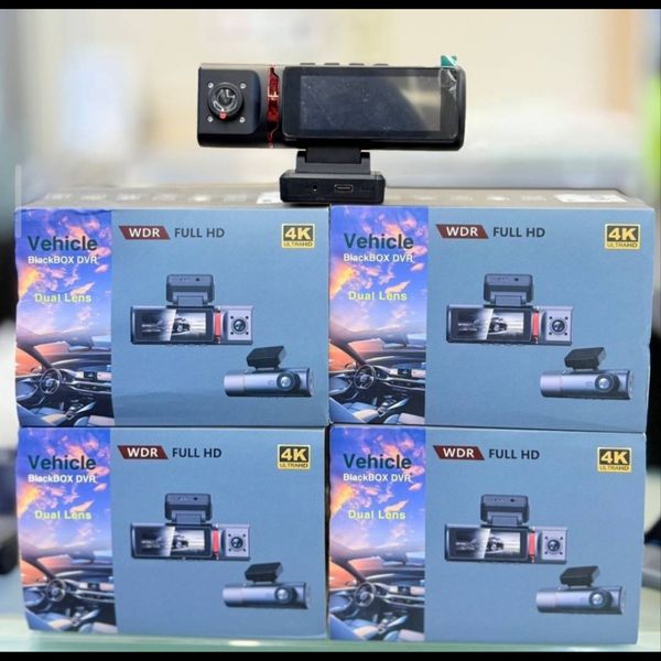 دوربین ثبت وقایع 4K ultra HDسه دوربینه