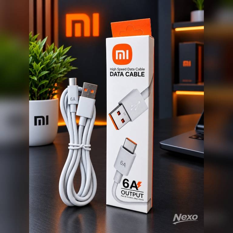 کابل شارژ MI سوپر فست طول 1 متر6A