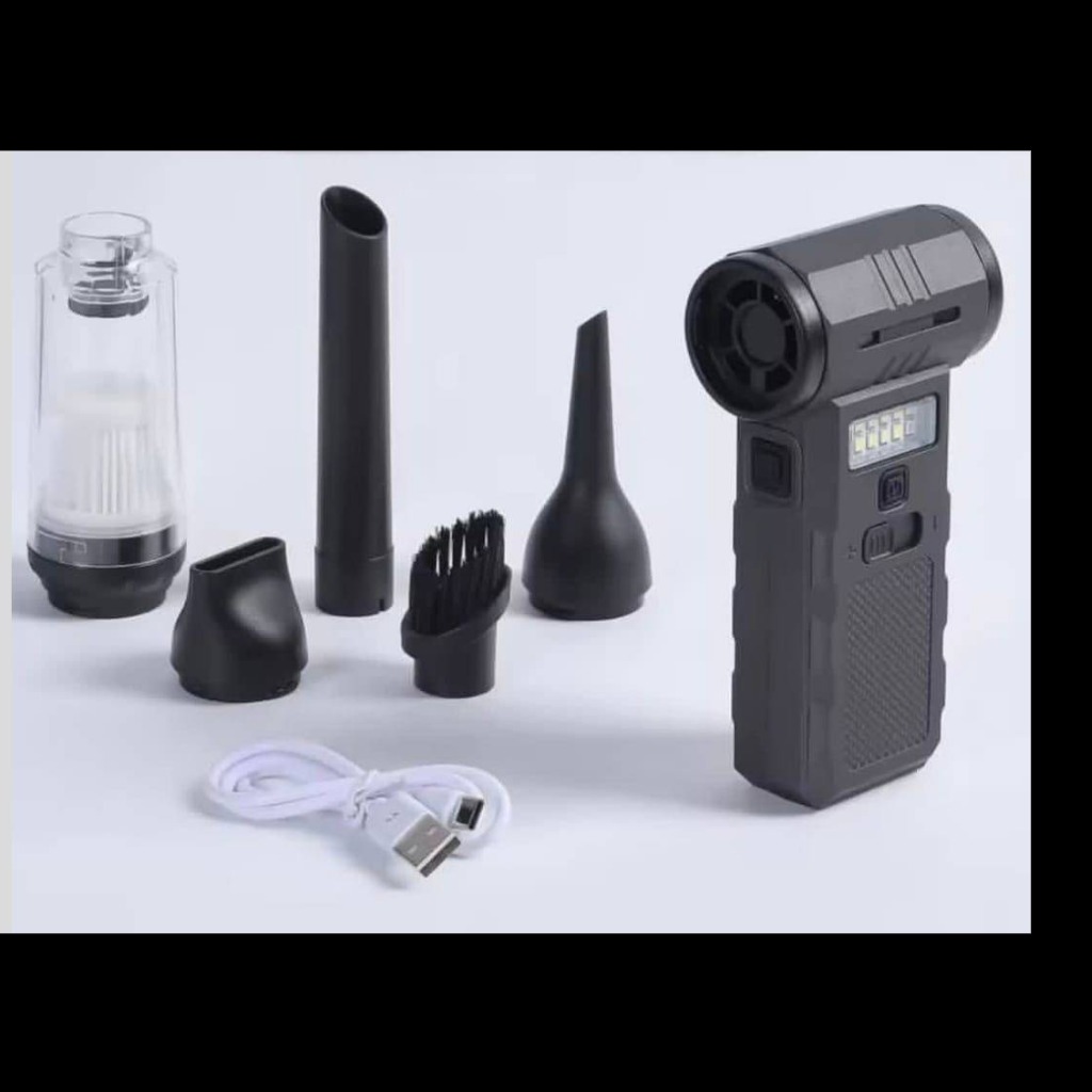 جت فن شارژی چندکاره مدل F028 (Multi-Functional Violent Fan F028