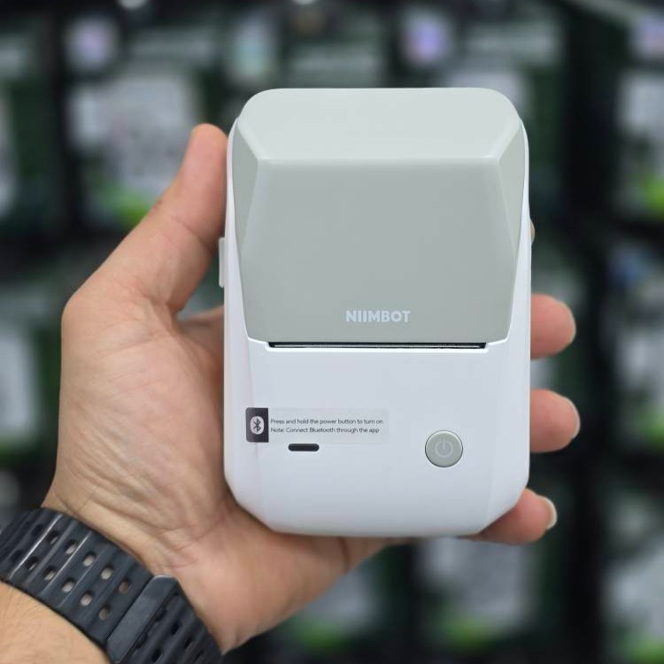 پرینتر لیبل حرارتی هوشمند بی‌سیم برند NIIMBOT مدل B1