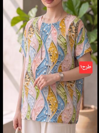 بلوز نگینی کد 1461