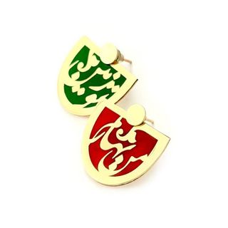 گوشواره برنجی من بهارم کد 15