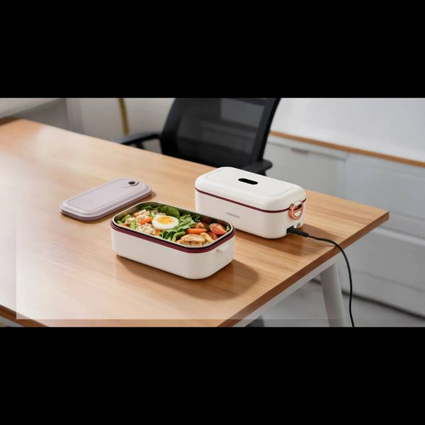 ظرف غذای برقی گرمکن دار مدل STL0376 برند Porodo