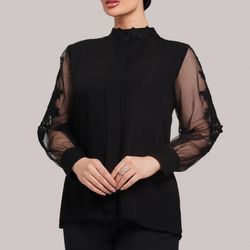 شومیز آستین حریر