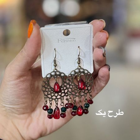گوشواره زنانه یلدایی طرح انار