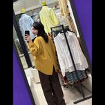 شومیز زنانه پشت هشتی وارداتی نخ کتان