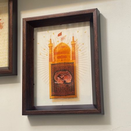 تابلو شیشه ای پناه