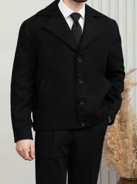 پالتو کراپ مشکی o140