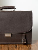 کیف اداری manco قهوه ای b210