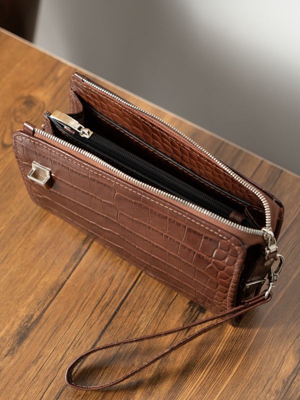 کیف دستی چرم طبیعی کد b212