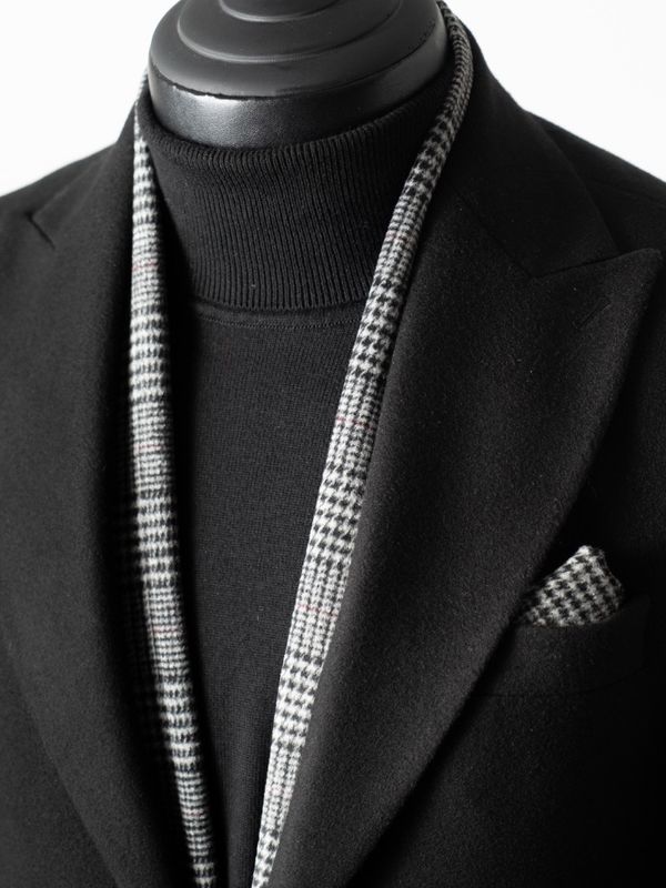 شالگردن و پوشت چهارخانه s237