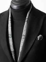 شالگردن و پوشت چهارخانه s236