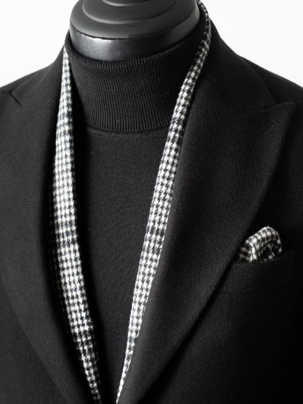 شالگردن و پوشت چهارخانه s236