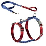 قلاده ی کتفی مدل سیلک H همراه با لید سایز 2 نیناپت / Ninapet harness H model size 2