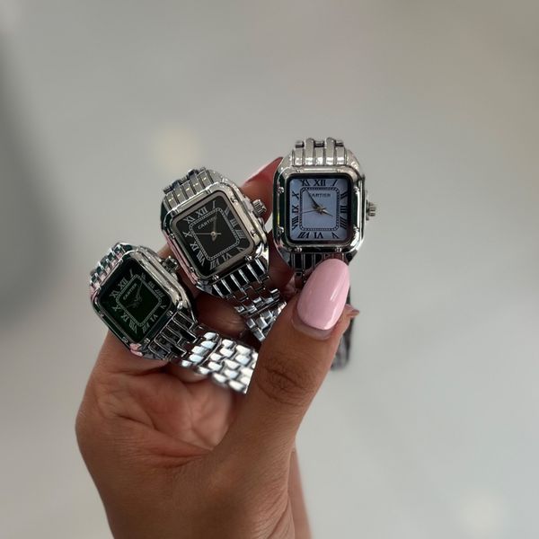 ساعت صفحه مربعی مدل کارتیر