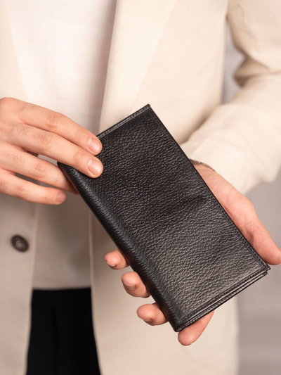 کیف پول دستی چرم فلوتر b200