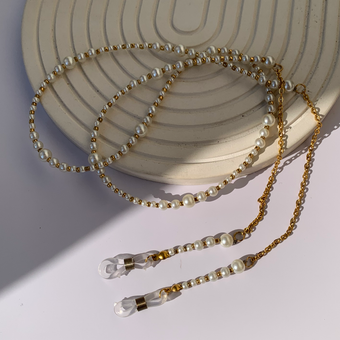 بندعینک زنجیر مروارید   کد:653