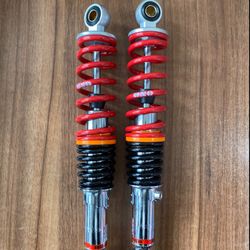 کمک فنر عقب دو تیکه زخیم هوندا قرمز مشکی