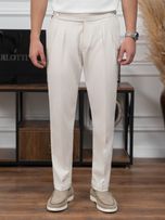 شلوار لینن دوسگک کرم نچرال p275