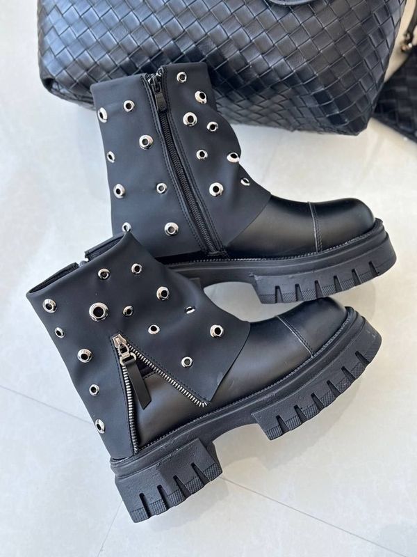 نیم بوت شلواری پانچی