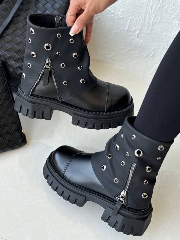 نیم بوت شلواری پانچی