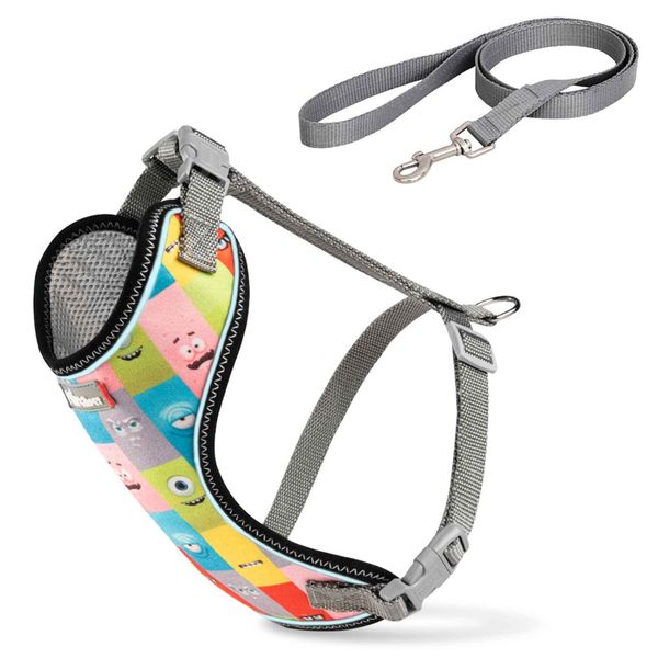 قلاده ی کتفی پد دار VIP همراه با لید سایز سه نیناپت / Ninapet VIP vest harness size 3