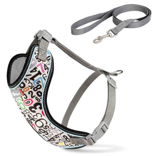 قلاده ی کتفی پد دار VIP همراه با لید سایز یک نیناپت / Ninapet VIP vest harness size 1