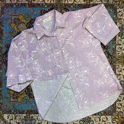 شومیز گل راه راه