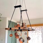 آویز سقفی چوبی