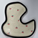 سینی دفرمه گیلاس – دستساز با طرح خاص