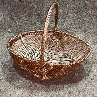 سبد میوه حصیری مروار دسته دار