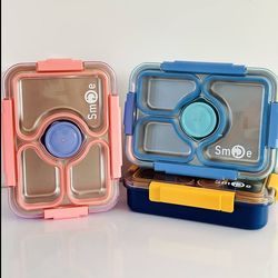 لانچ باکس 4قسمتی کاسه دار SMILE