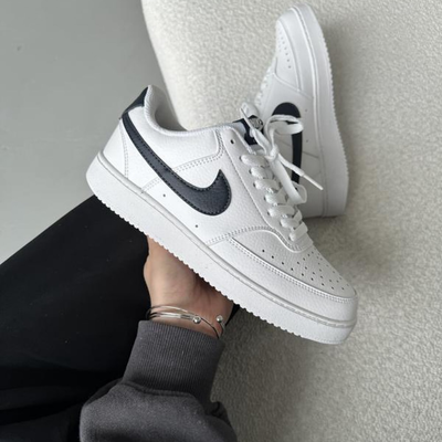 Nike - Court Vision کتونی نایک مدل کورت ویژن سفید مشکی